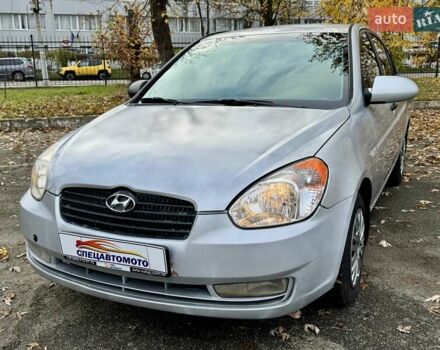 Серый Хендай Акцент, объемом двигателя 1.4 л и пробегом 165 тыс. км за 4990 $, фото 5 на Automoto.ua