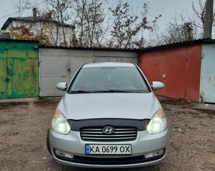 Серый Хендай Акцент, объемом двигателя 1.4 л и пробегом 306 тыс. км за 3950 $, фото 4 на Automoto.ua