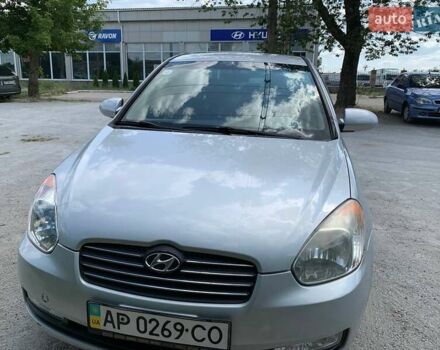 Сірий Хендай Акцент, об'ємом двигуна 1.4 л та пробігом 170 тис. км за 5100 $, фото 4 на Automoto.ua