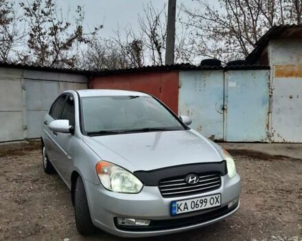 Серый Хендай Акцент, объемом двигателя 1.4 л и пробегом 306 тыс. км за 3950 $, фото 6 на Automoto.ua