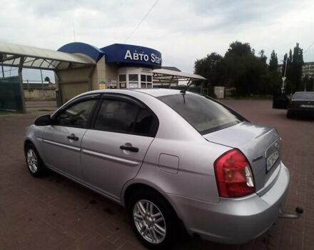 Сірий Хендай Акцент, об'ємом двигуна 1.4 л та пробігом 209 тис. км за 4500 $, фото 1 на Automoto.ua