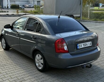 Серый Хендай Акцент, объемом двигателя 1.5 л и пробегом 154 тыс. км за 4799 $, фото 6 на Automoto.ua