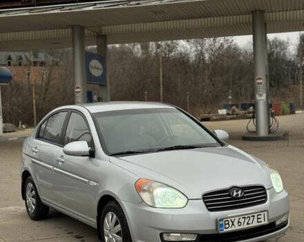 Сірий Хендай Акцент, об'ємом двигуна 1.4 л та пробігом 313 тис. км за 4150 $, фото 3 на Automoto.ua