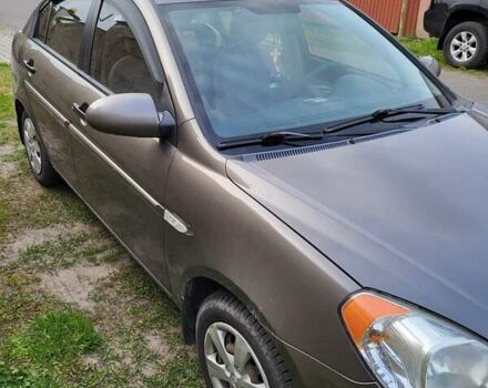 Серый Хендай Акцент, объемом двигателя 1.4 л и пробегом 131 тыс. км за 4900 $, фото 6 на Automoto.ua