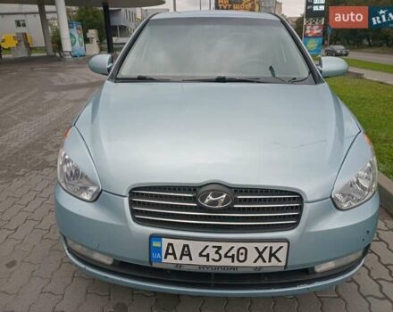 Сірий Хендай Акцент, об'ємом двигуна 1.4 л та пробігом 213 тис. км за 4750 $, фото 7 на Automoto.ua
