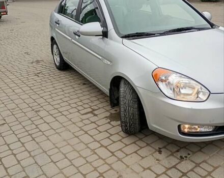 Серый Хендай Акцент, объемом двигателя 1.4 л и пробегом 73 тыс. км за 6600 $, фото 10 на Automoto.ua