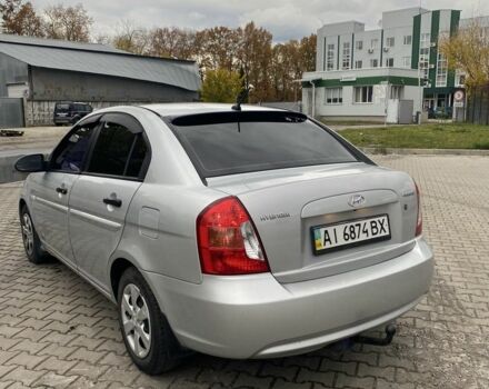 Сірий Хендай Акцент, об'ємом двигуна 1.4 л та пробігом 252 тис. км за 4500 $, фото 3 на Automoto.ua