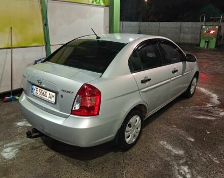 Серый Хендай Акцент, объемом двигателя 1.4 л и пробегом 160 тыс. км за 4700 $, фото 2 на Automoto.ua