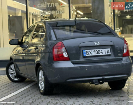 Серый Хендай Акцент, объемом двигателя 1.5 л и пробегом 155 тыс. км за 5200 $, фото 16 на Automoto.ua