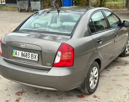 Сірий Хендай Акцент, об'ємом двигуна 1.6 л та пробігом 250 тис. км за 5200 $, фото 1 на Automoto.ua