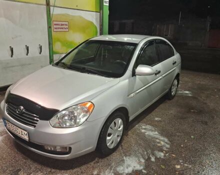 Серый Хендай Акцент, объемом двигателя 1.4 л и пробегом 160 тыс. км за 4700 $, фото 1 на Automoto.ua