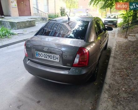 Хендай Акцент 2008 в Тернополе на Automoto.ua Серый Хендай Акцент, объемом двигателя 1.49 л и пробегом 141 тыс. км за 5600 $, фото 6 на Automoto.ua