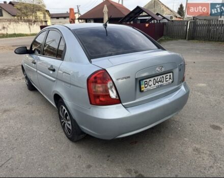 Серый Хендай Акцент, объемом двигателя 1.5 л и пробегом 196 тыс. км за 5200 $, фото 5 на Automoto.ua