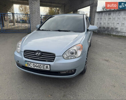 Серый Хендай Акцент, объемом двигателя 1.5 л и пробегом 196 тыс. км за 5400 $, фото 23 на Automoto.ua