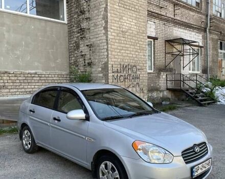 Серый Хендай Акцент, объемом двигателя 1.4 л и пробегом 151 тыс. км за 6300 $, фото 3 на Automoto.ua