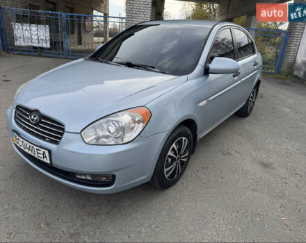 Серый Хендай Акцент, объемом двигателя 1.5 л и пробегом 196 тыс. км за 5400 $, фото 22 на Automoto.ua