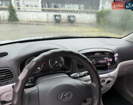 Серый Хендай Акцент, объемом двигателя 1.49 л и пробегом 190 тыс. км за 6200 $, фото 13 на Automoto.ua