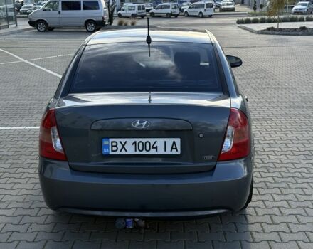 Серый Хендай Акцент, объемом двигателя 1.5 л и пробегом 154 тыс. км за 4799 $, фото 7 на Automoto.ua
