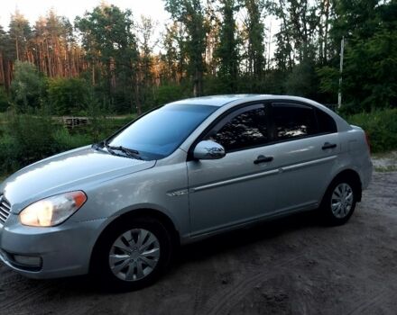 Серый Хендай Акцент, объемом двигателя 1.4 л и пробегом 192 тыс. км за 3950 $, фото 13 на Automoto.ua