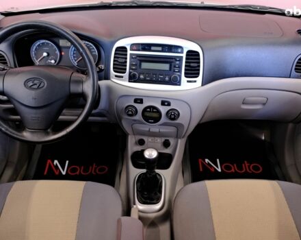 Серый Хендай Акцент, объемом двигателя 1.6 л и пробегом 55 тыс. км за 6900 $, фото 6 на Automoto.ua