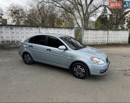 Серый Хендай Акцент, объемом двигателя 1.5 л и пробегом 196 тыс. км за 5200 $, фото 7 на Automoto.ua