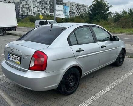 Сірий Хендай Акцент, об'ємом двигуна 1.4 л та пробігом 237 тис. км за 4700 $, фото 3 на Automoto.ua