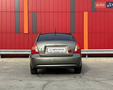 Сірий Хендай Акцент, об'ємом двигуна 1.4 л та пробігом 228 тис. км за 5990 $, фото 6 на Automoto.ua