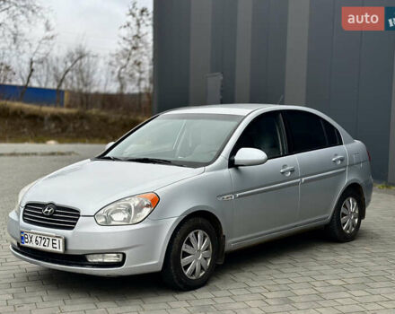 Серый Хендай Акцент, объемом двигателя 1.4 л и пробегом 312 тыс. км за 4150 $, фото 11 на Automoto.ua