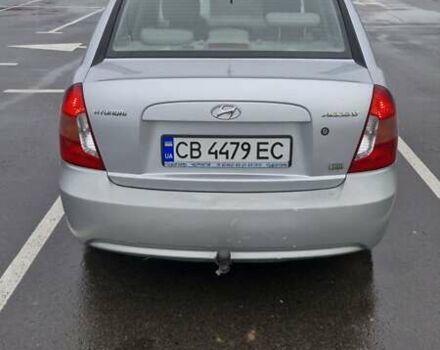 Сірий Хендай Акцент, об'ємом двигуна 1.49 л та пробігом 268 тис. км за 3500 $, фото 3 на Automoto.ua