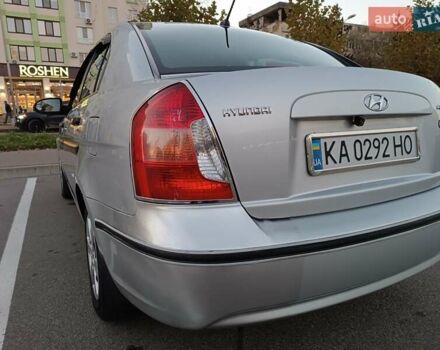 Сірий Хендай Акцент, об'ємом двигуна 1.4 л та пробігом 130 тис. км за 5100 $, фото 40 на Automoto.ua