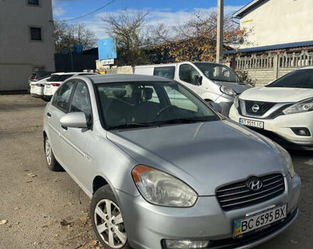 Сірий Хендай Акцент, об'ємом двигуна 1.4 л та пробігом 194 тис. км за 5300 $, фото 2 на Automoto.ua