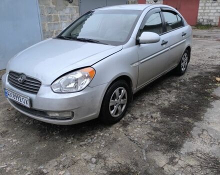 Серый Хендай Акцент, объемом двигателя 1.4 л и пробегом 120 тыс. км за 3600 $, фото 18 на Automoto.ua