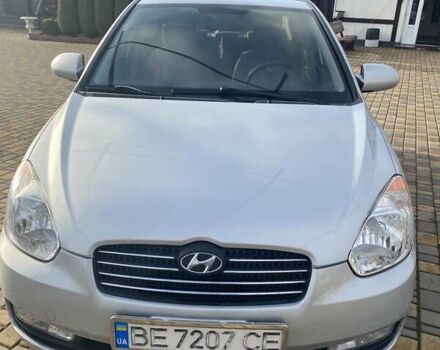 Сірий Хендай Акцент, об'ємом двигуна 1.4 л та пробігом 350 тис. км за 4300 $, фото 1 на Automoto.ua
