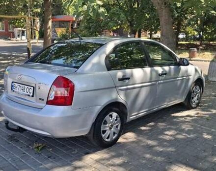 Серый Хендай Акцент, объемом двигателя 1.49 л и пробегом 174 тыс. км за 4300 $, фото 5 на Automoto.ua