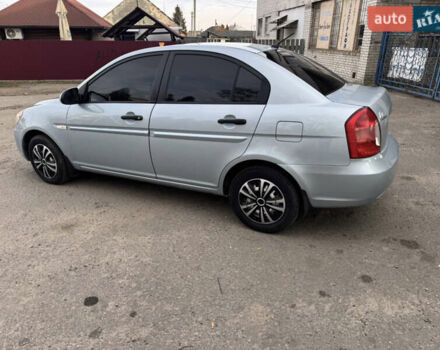Серый Хендай Акцент, объемом двигателя 1.5 л и пробегом 196 тыс. км за 5400 $, фото 5 на Automoto.ua