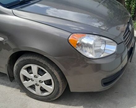 Сірий Хендай Акцент, об'ємом двигуна 1.4 л та пробігом 211 тис. км за 5205 $, фото 2 на Automoto.ua