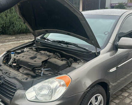 Сірий Хендай Акцент, об'ємом двигуна 1.4 л та пробігом 123 тис. км за 4700 $, фото 7 на Automoto.ua