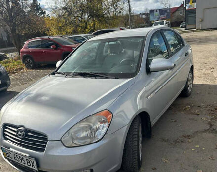 Сірий Хендай Акцент, об'ємом двигуна 1.4 л та пробігом 194 тис. км за 5300 $, фото 5 на Automoto.ua