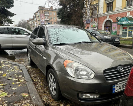 Сірий Хендай Акцент, об'ємом двигуна 1.4 л та пробігом 123 тис. км за 4700 $, фото 1 на Automoto.ua