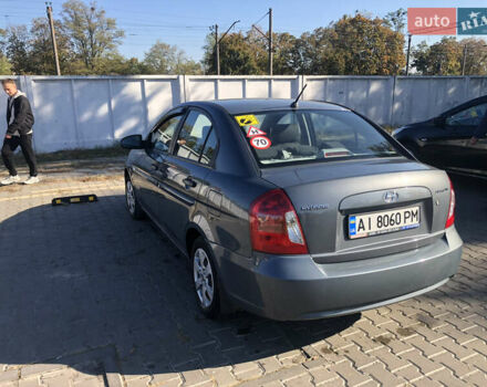 Сірий Хендай Акцент, об'ємом двигуна 1.4 л та пробігом 200 тис. км за 5000 $, фото 15 на Automoto.ua