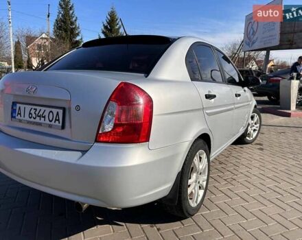 Серый Хендай Акцент, объемом двигателя 1.49 л и пробегом 190 тыс. км за 4300 $, фото 2 на Automoto.ua