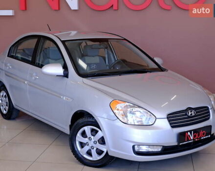 Серый Хендай Акцент, объемом двигателя 1.6 л и пробегом 55 тыс. км за 6900 $, фото 9 на Automoto.ua