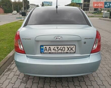 Сірий Хендай Акцент, об'ємом двигуна 1.4 л та пробігом 213 тис. км за 4750 $, фото 3 на Automoto.ua