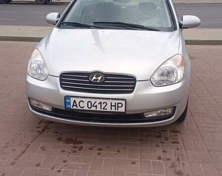 Сірий Хендай Акцент, об'ємом двигуна 1.4 л та пробігом 209 тис. км за 4500 $, фото 6 на Automoto.ua