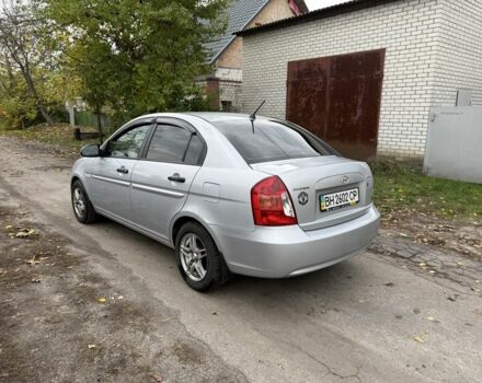 Серый Хендай Акцент, объемом двигателя 1.4 л и пробегом 200 тыс. км за 3500 $, фото 10 на Automoto.ua