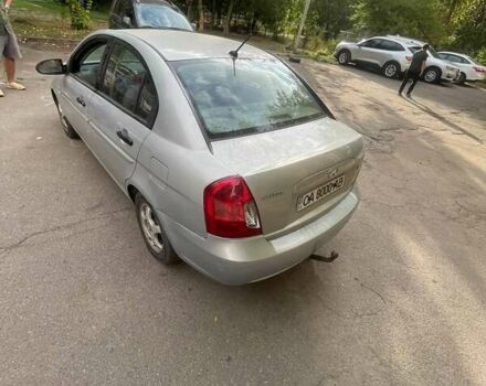 Серый Хендай Акцент, объемом двигателя 1.49 л и пробегом 143 тыс. км за 4000 $, фото 22 на Automoto.ua