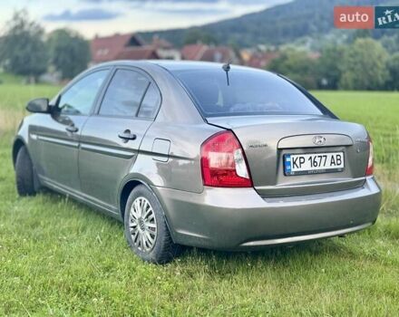 Сірий Хендай Акцент, об'ємом двигуна 1.4 л та пробігом 282 тис. км за 5000 $, фото 8 на Automoto.ua