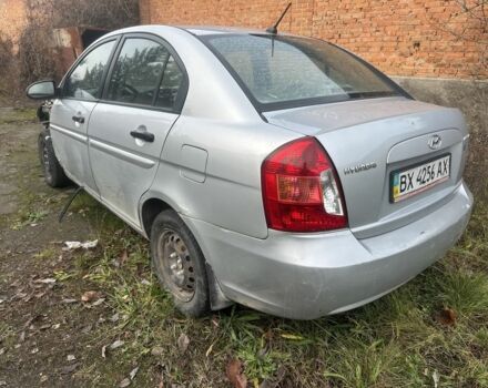 Серый Хендай Акцент, объемом двигателя 1.4 л и пробегом 200 тыс. км за 1599 $, фото 1 на Automoto.ua