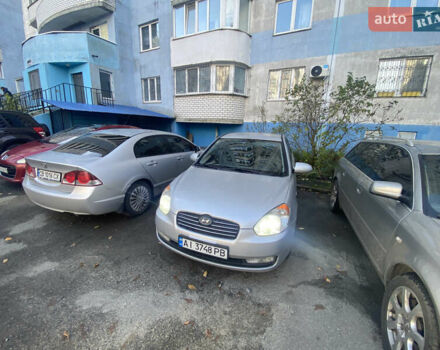 Серый Хендай Акцент, объемом двигателя 1.4 л и пробегом 153 тыс. км за 5300 $, фото 9 на Automoto.ua