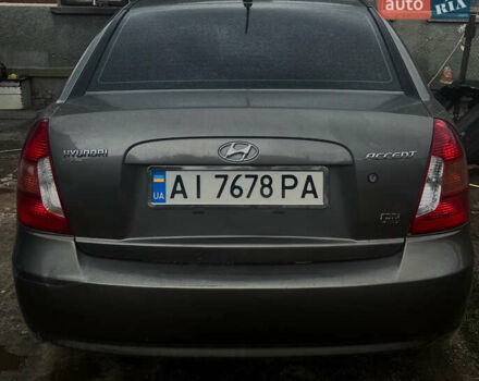 Сірий Хендай Акцент, об'ємом двигуна 1.5 л та пробігом 250 тис. км за 4200 $, фото 2 на Automoto.ua